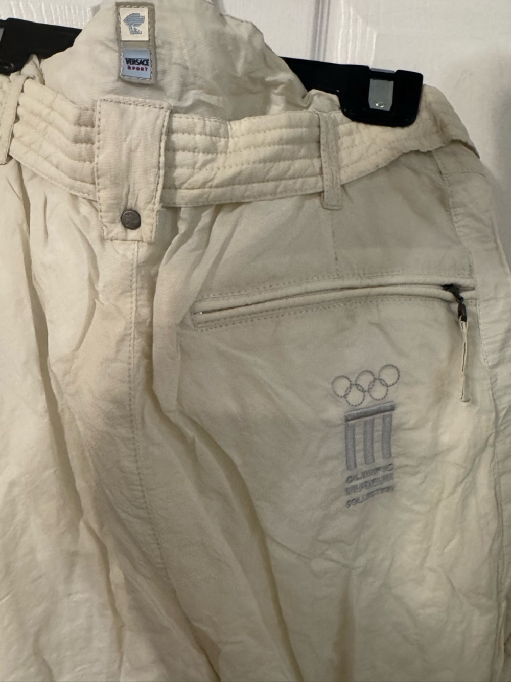 Versace Sport Ski Set Jacket + Pants Olympic Museum Collection Made in Italy 🇮🇹 - Picture 13 of 13